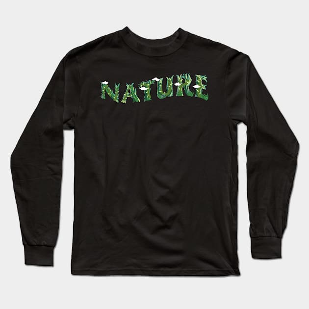 nature Long Sleeve T-Shirt by Stenau Artwerk